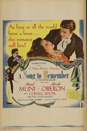 Affiche du film : La chanson du souvenir