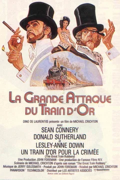 Affiche du film La grande Attaque du Train d'or