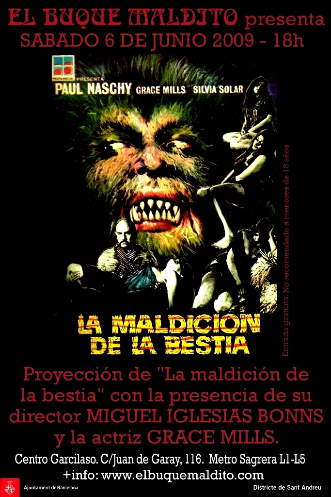 Affiche du film : Dans les griffes du loup garou