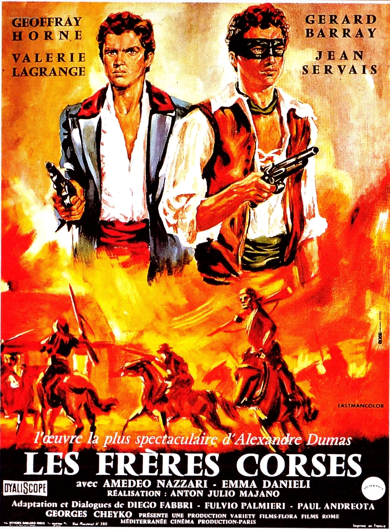 Affiche du film : Les freres corses