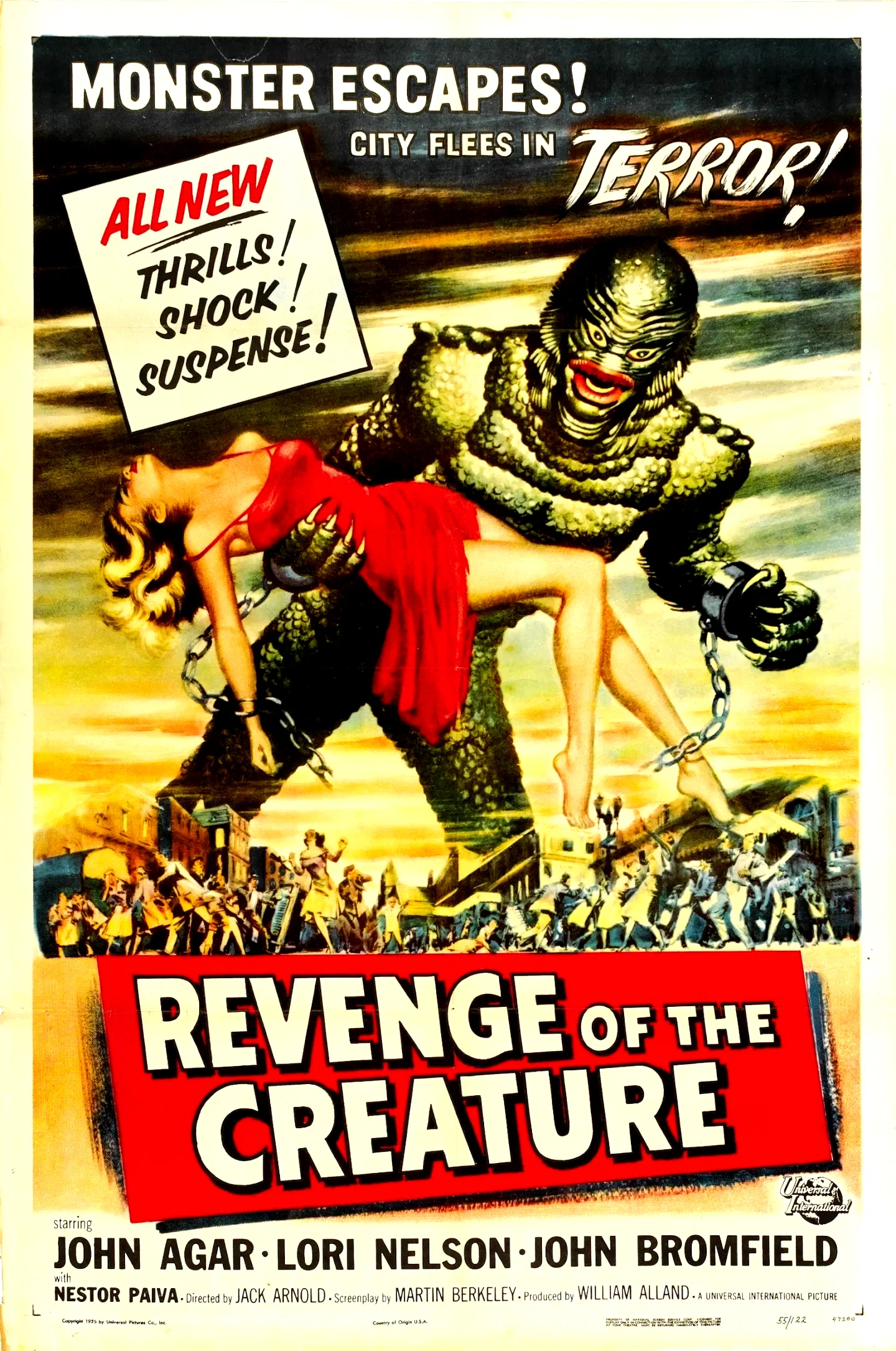 Affiche du film : La revanche de la creature