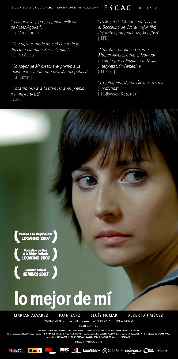 Affiche du film : Lo mejor de mi 