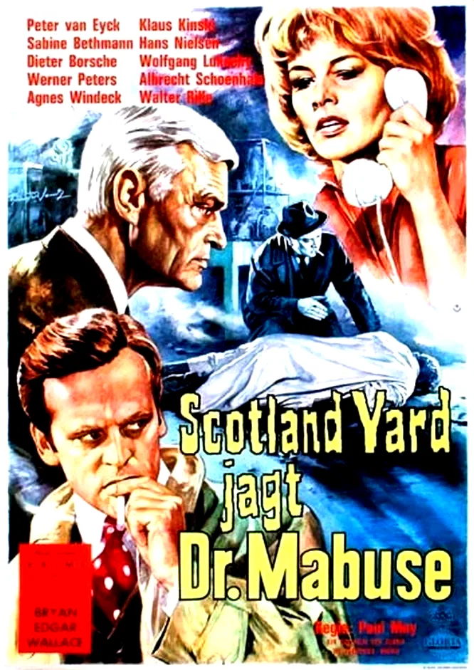 Affiche du film : Mabuse attaque scotland yard
