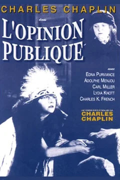 Affiche du film L'opinion publique