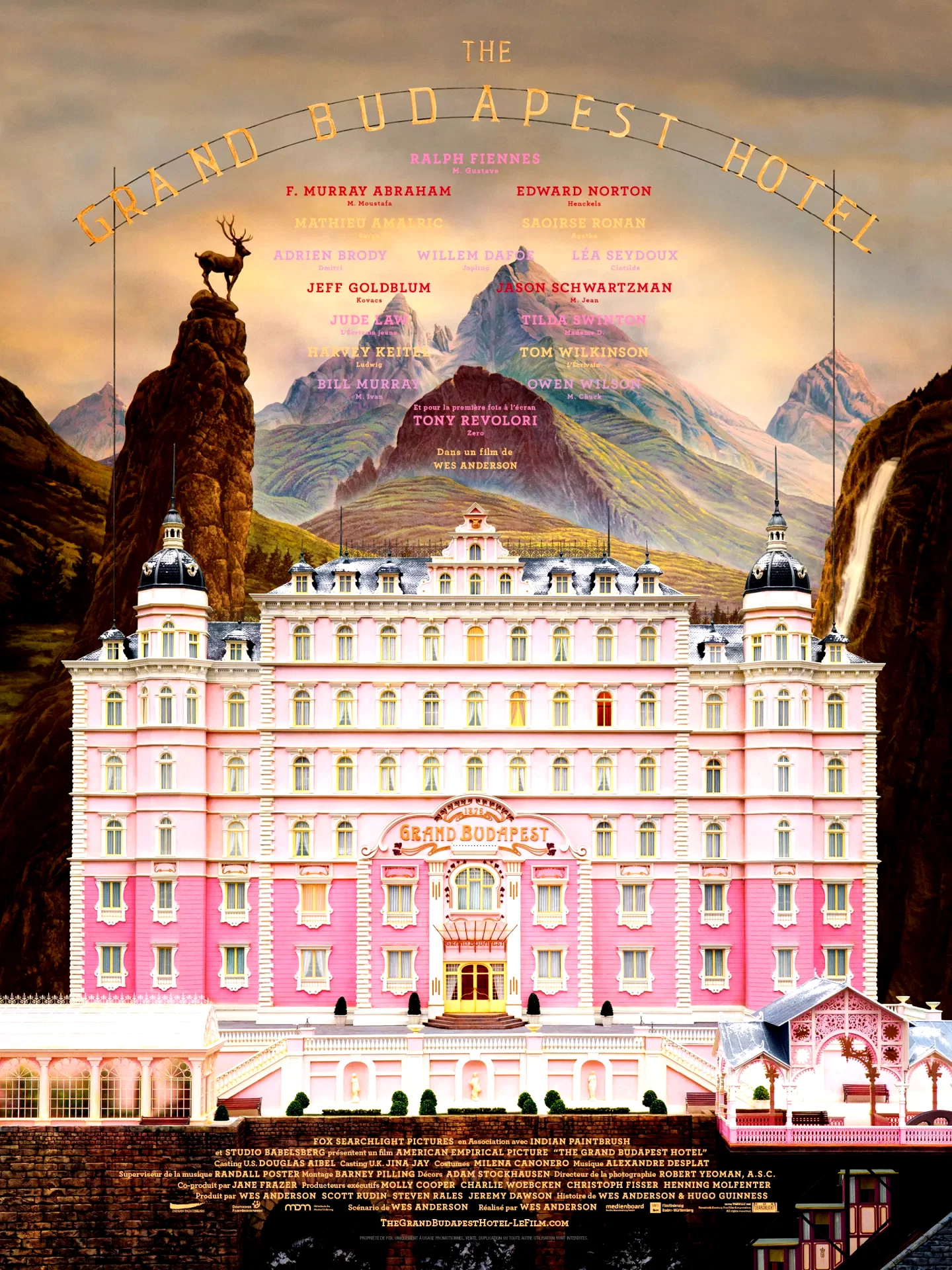 Affiche du film : The Grand Budapest Hotel