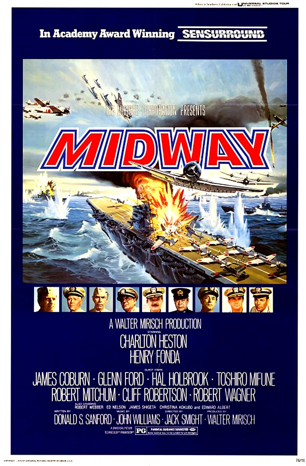 Affiche du film : La bataille de midway
