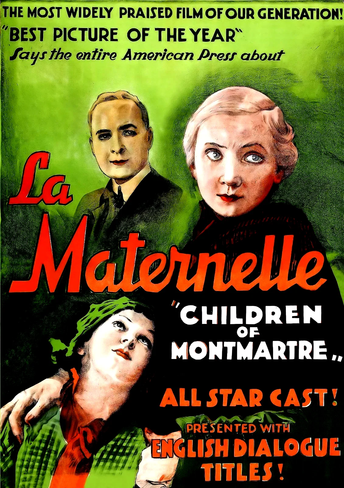 Affiche du film : La maternelle