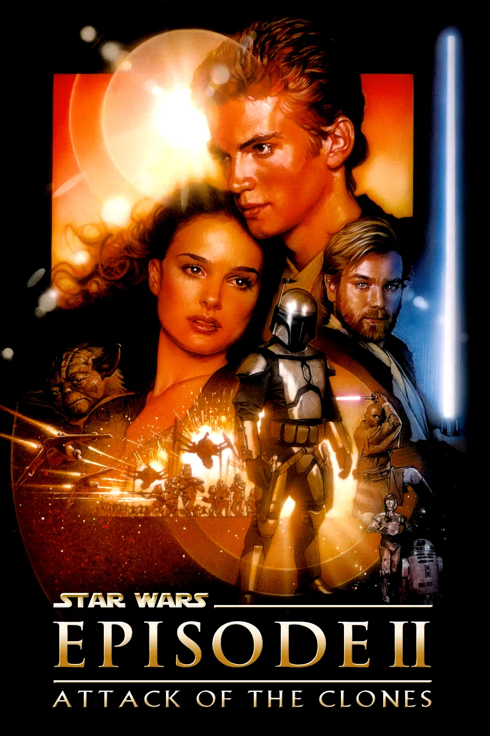Affiche du film : Star Wars : Episode II - L'attaque des clones