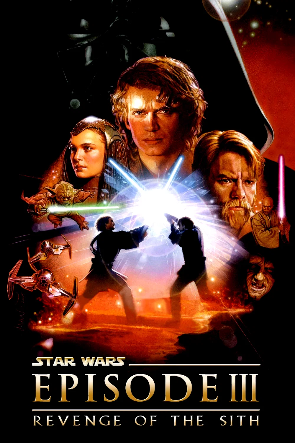 Affiche du film : Star Wars : Episode III - La revanche des Sith