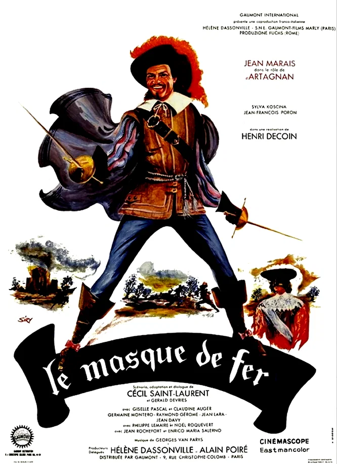 Affiche du film : Le masque de fer