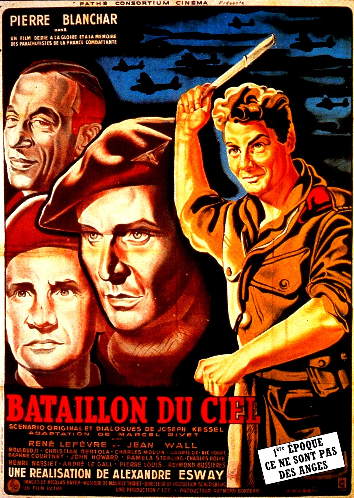 Affiche du film : Le bataillon du ciel