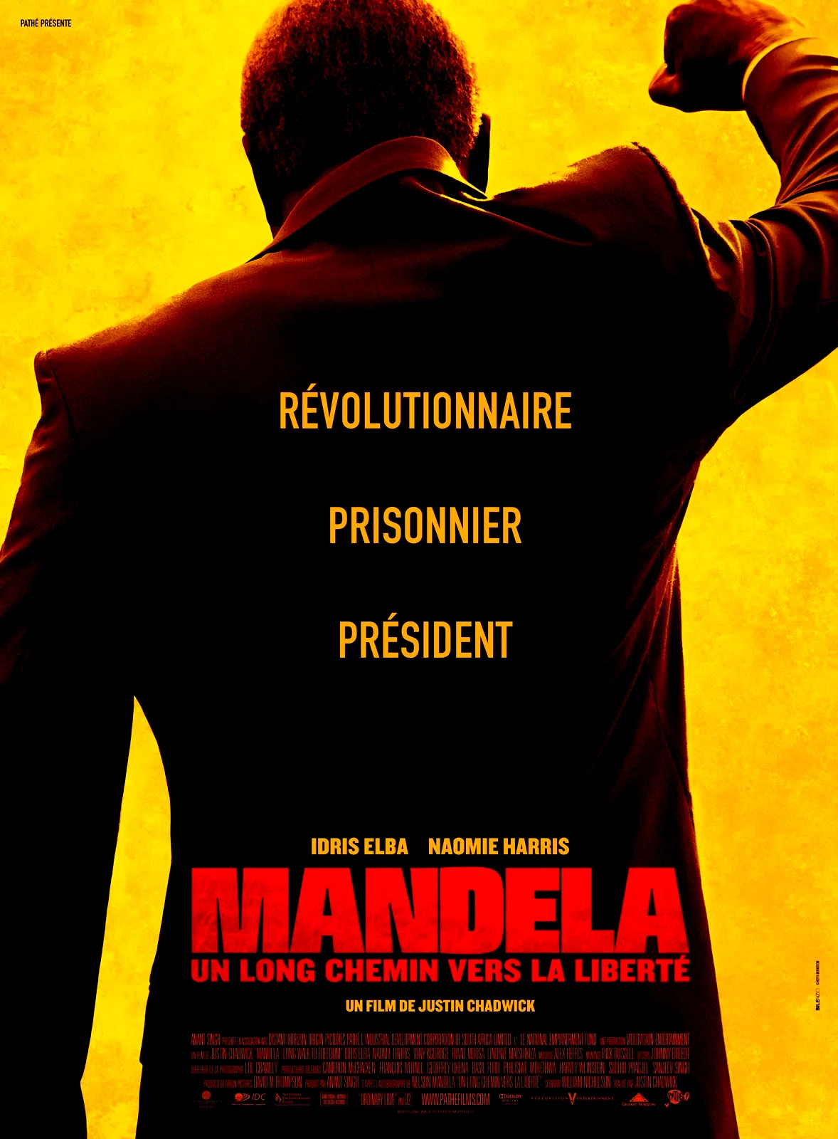 Affiche du film : Mandela : un long chemin vers la liberté