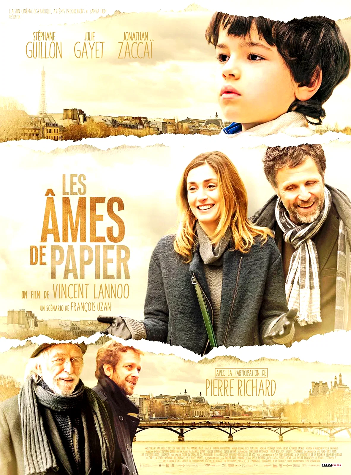 Affiche du film : Les Ames de Papier