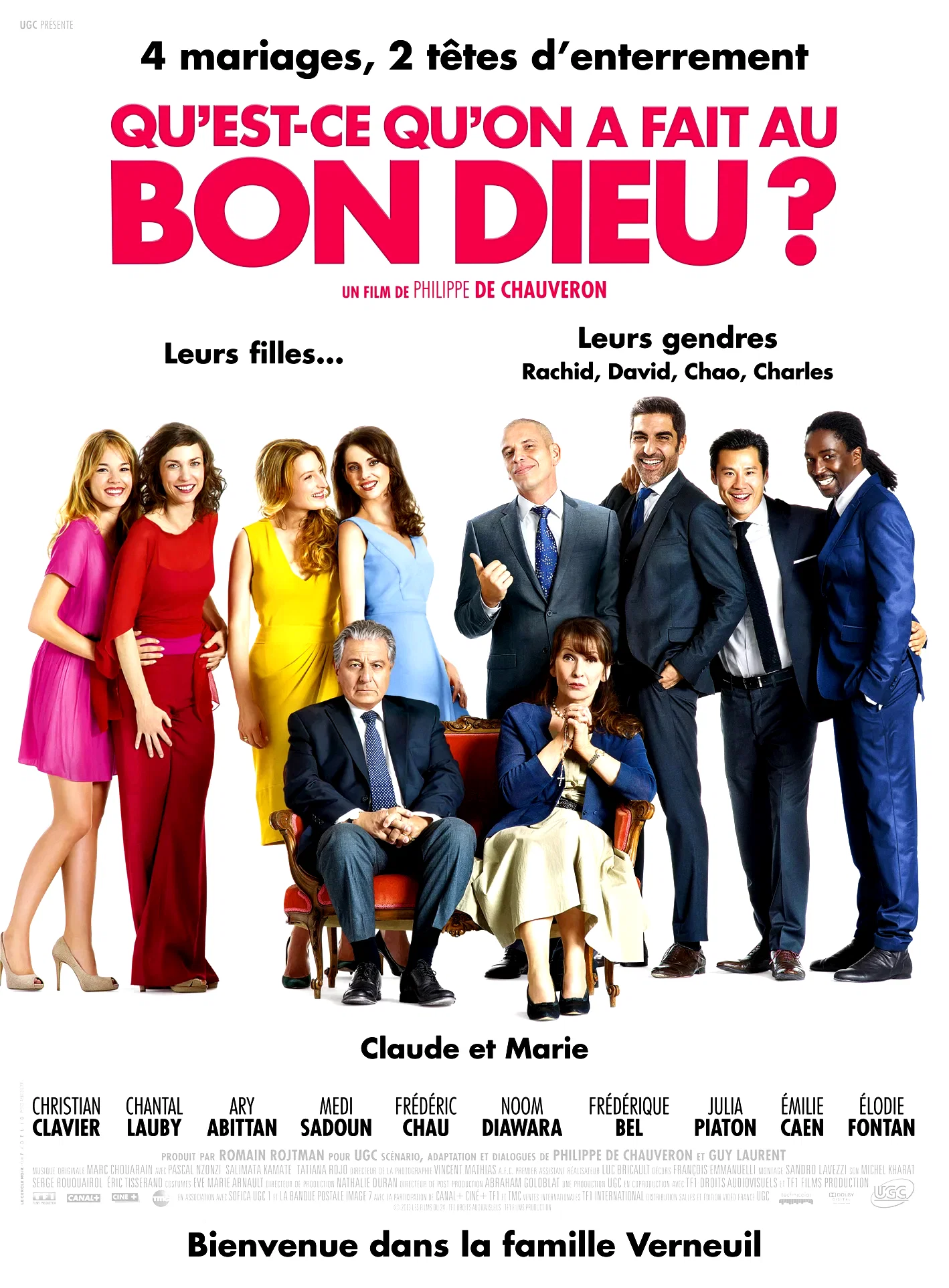 Affiche du film : Qu'est-ce qu'on a fait au bon dieu ?