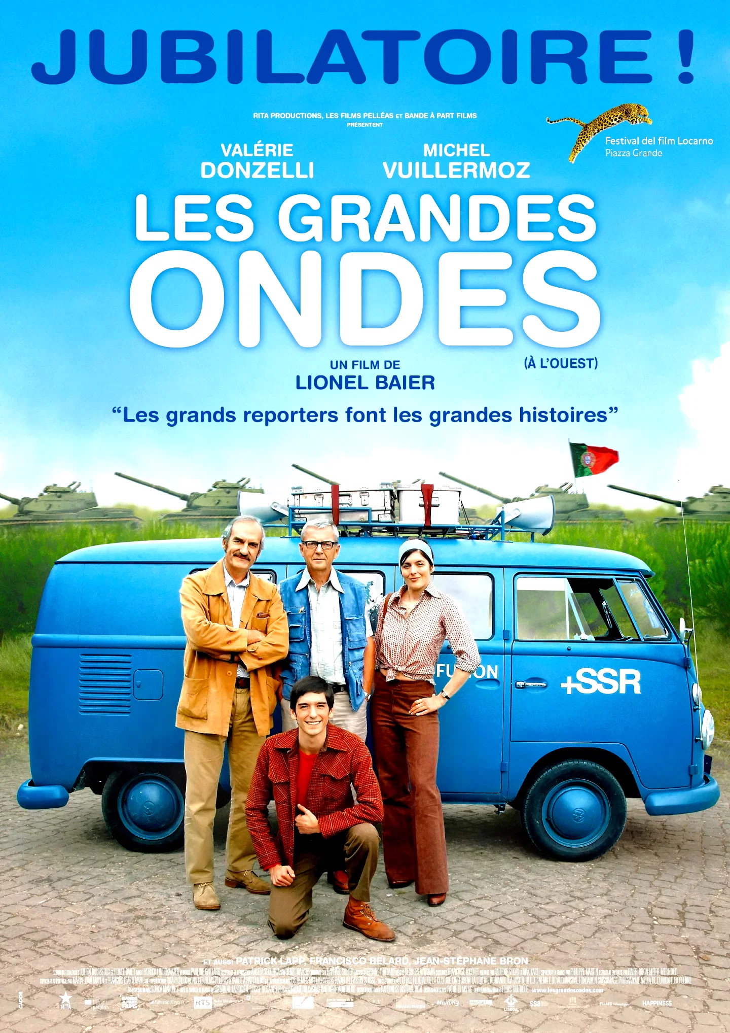 Affiche du film : Les Grandes Ondes (à l'Ouest)