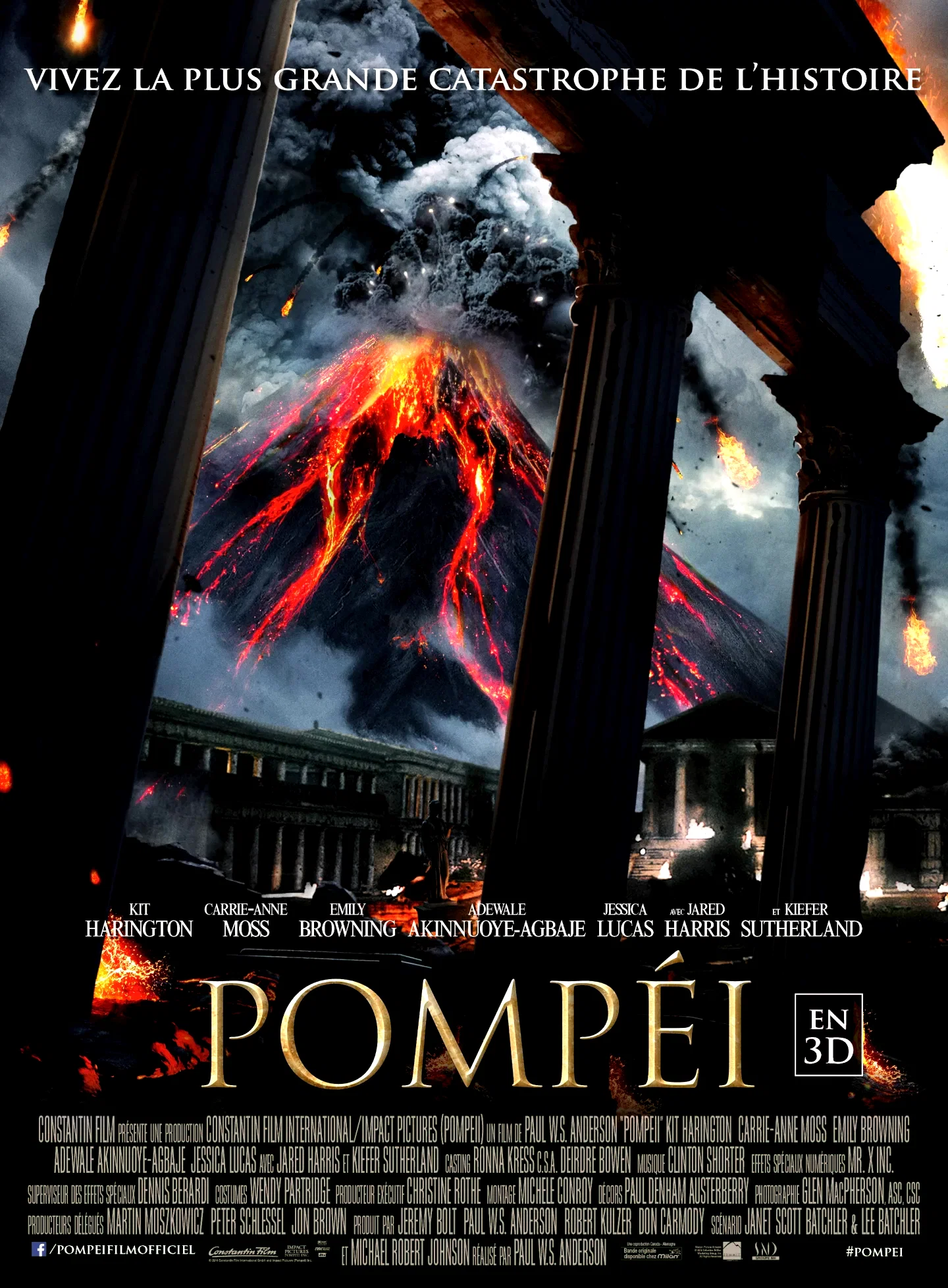 Affiche du film : Pompeï