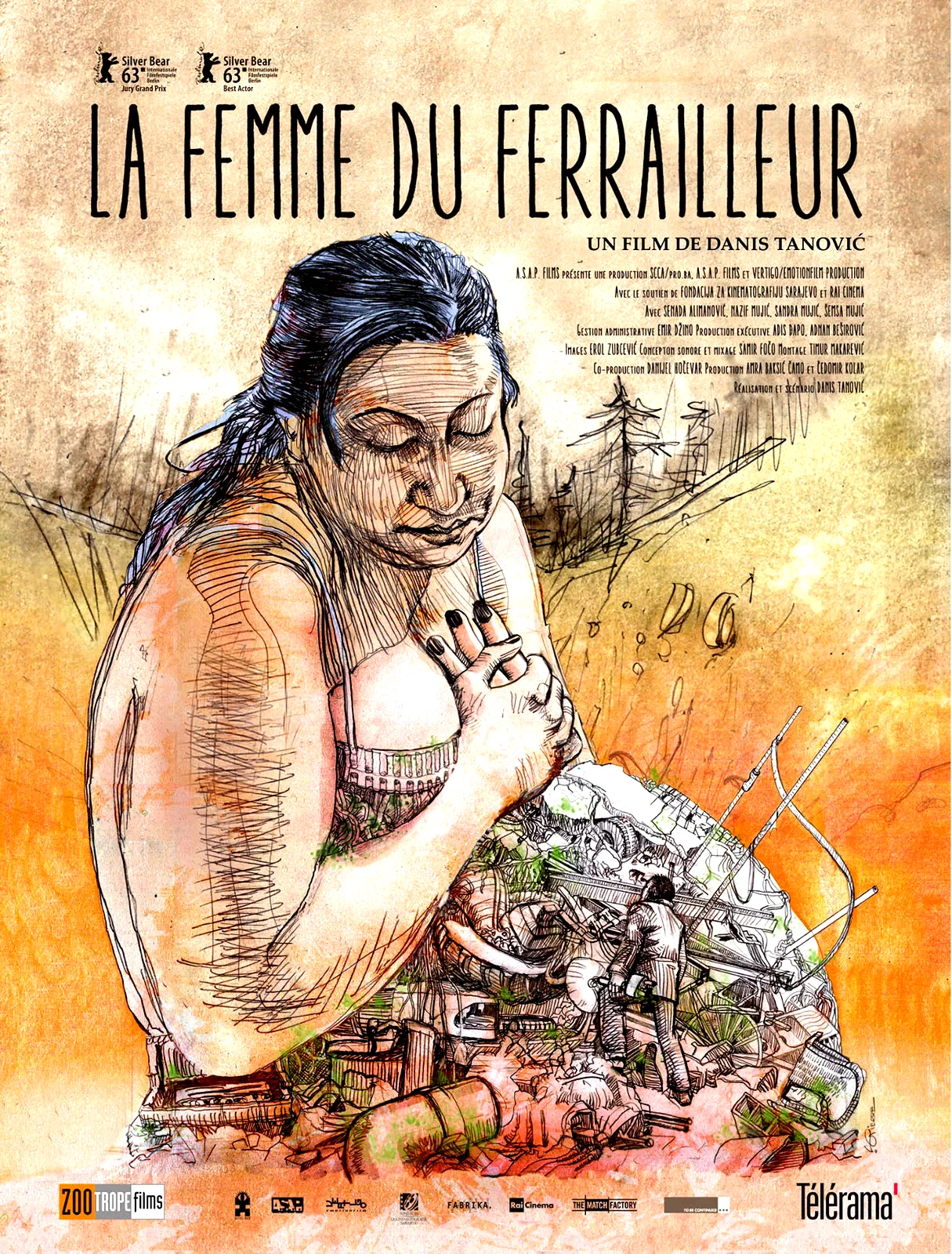 Affiche du film : La Femme du Ferrailleur