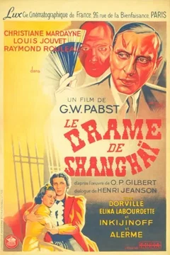 Affiche du film Le drame de shanghai
