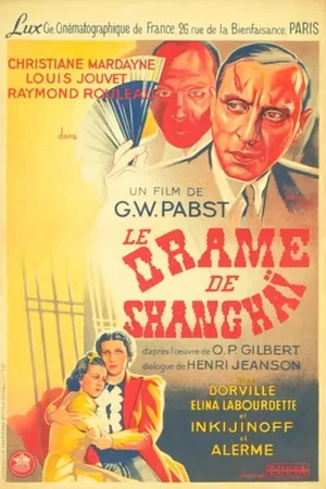 Affiche du film : Le drame de shanghai