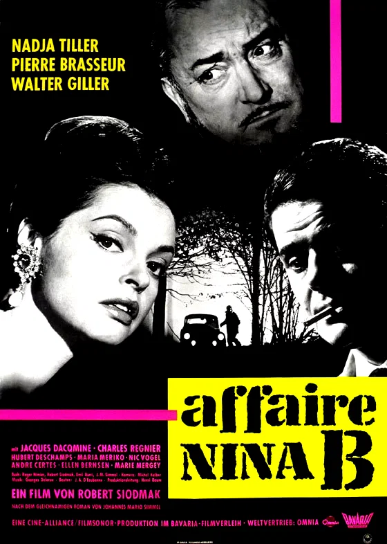 Affiche du film : L'affaire nina b