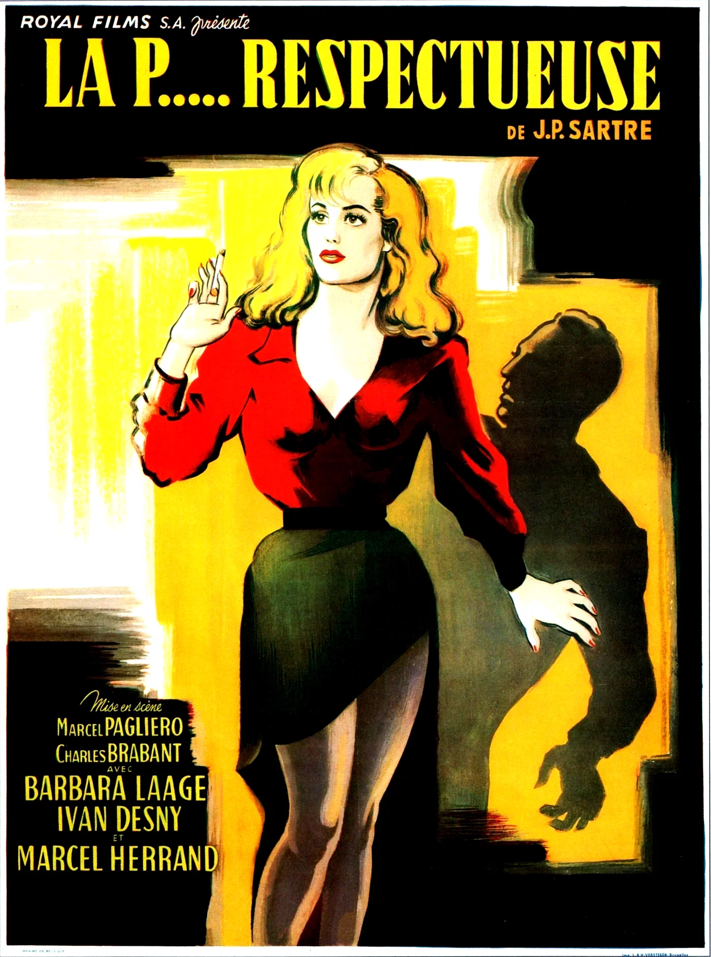Affiche du film : La p respectueuse