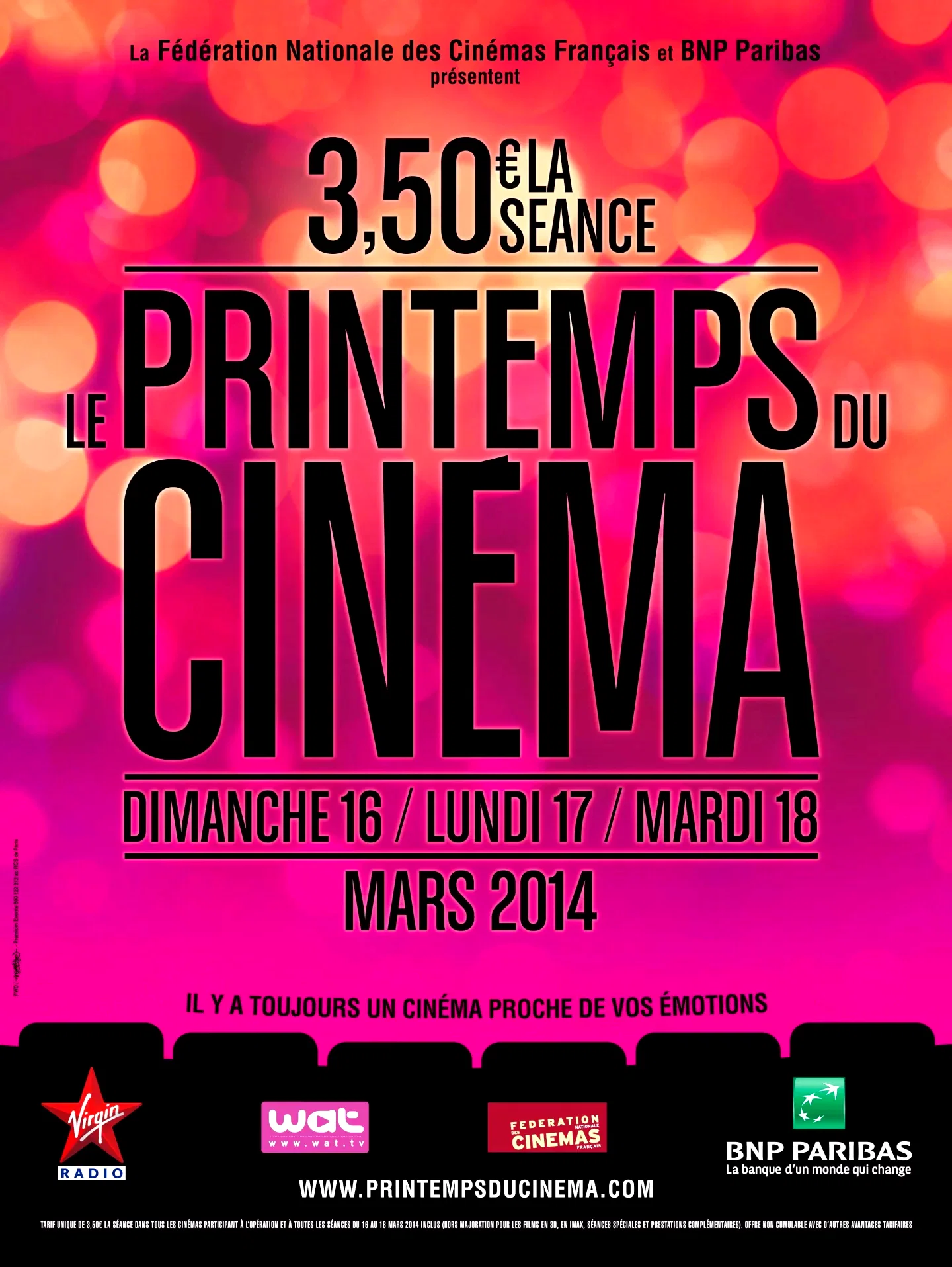 Affiche du film : Le Printemps du cinéma