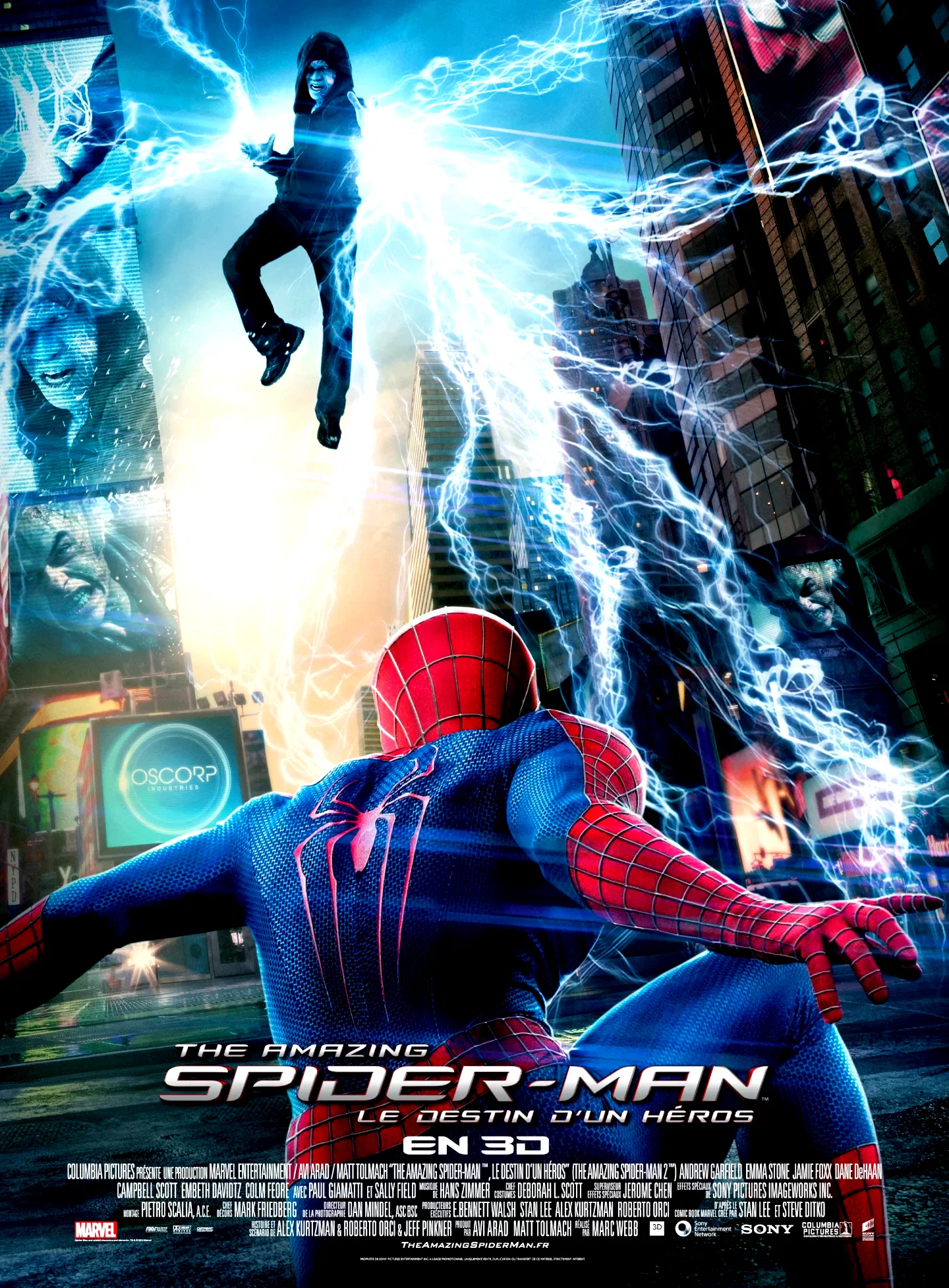 Affiche du film : The Amazing Spider-Man : le destin d'un héros
