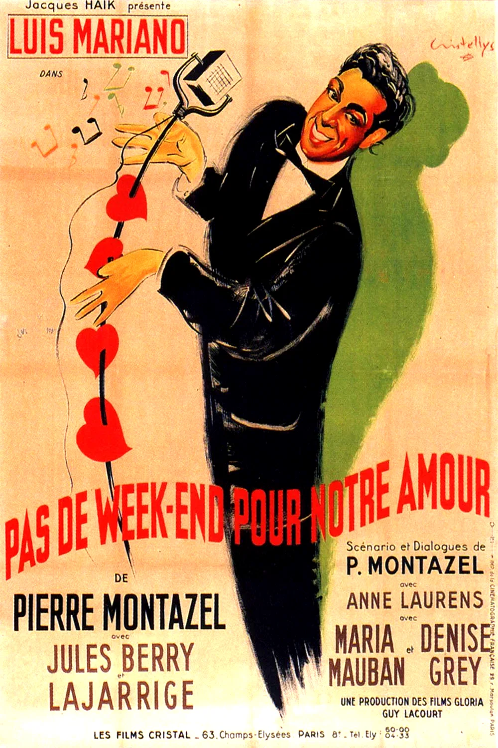 Affiche du film : Pas de week end pour notre amour