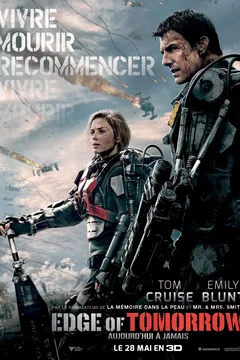 Affiche du film = Edge of Tomorrow
