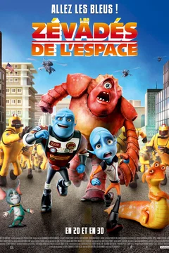 Affiche du film Les Zévadés de l'espace