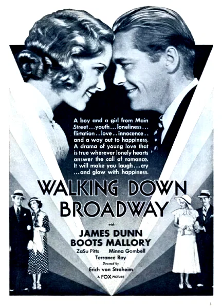 Affiche du film : Walking down broadway (hello sister)