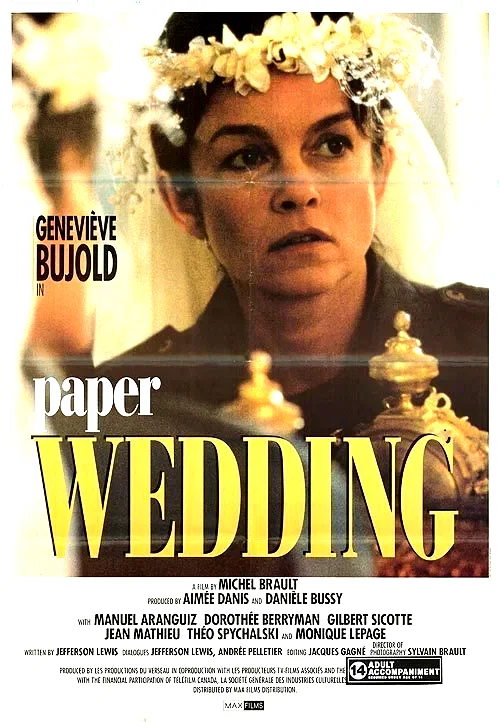 Affiche du film : Les noces de papier