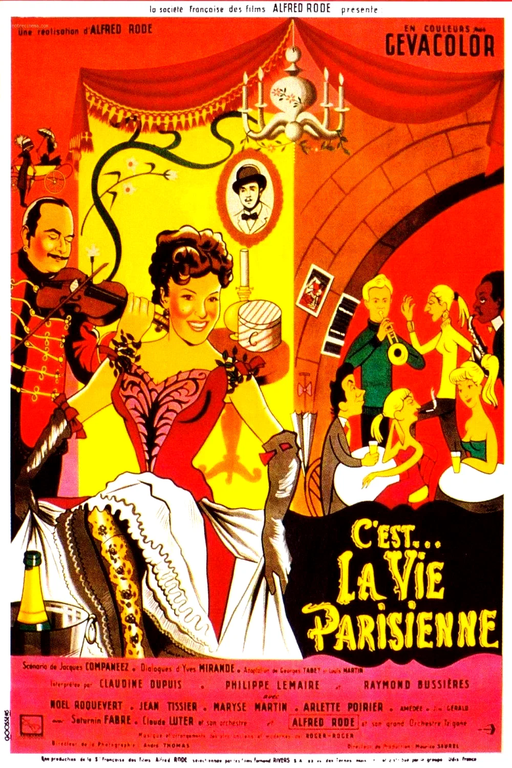 Affiche du film : La vie parisienne