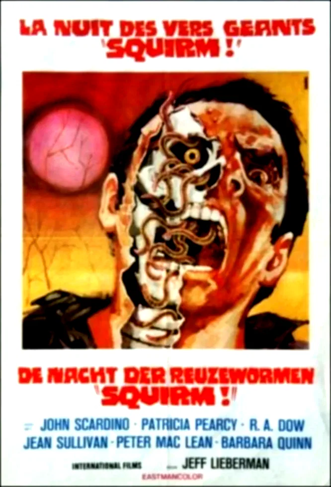 Affiche du film : La nuit des vers geants