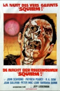Affiche du film La nuit des vers geants