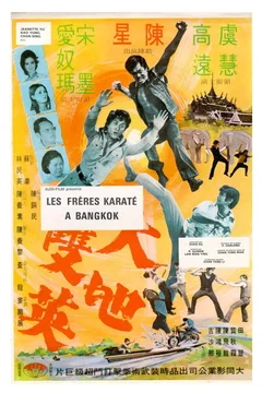 Affiche du film Les freres karate a bangkok