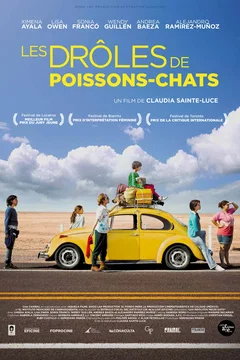 Affiche du film = Les drôles de poissons-chats