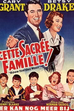 Affiche du film Cette sacree famille