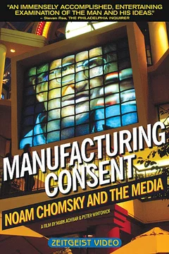Affiche du film Chomsky, les médias et les illusions nécessaires