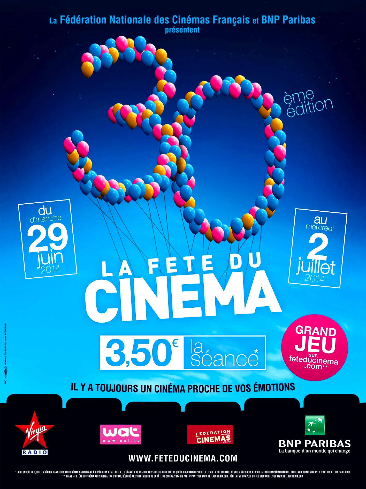 Affiche du film : Fête du cinéma