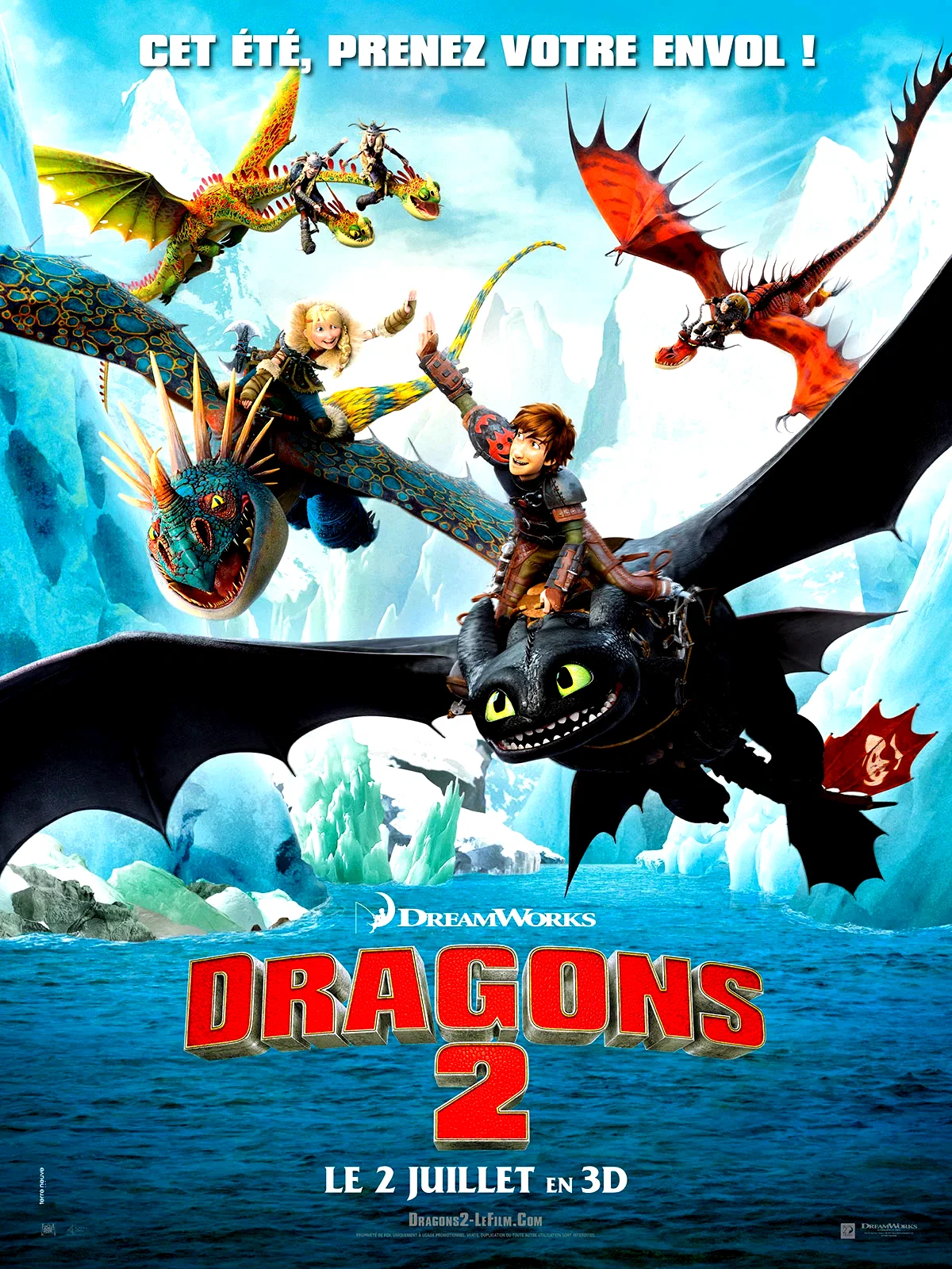 Affiche du film : Dragons 2 