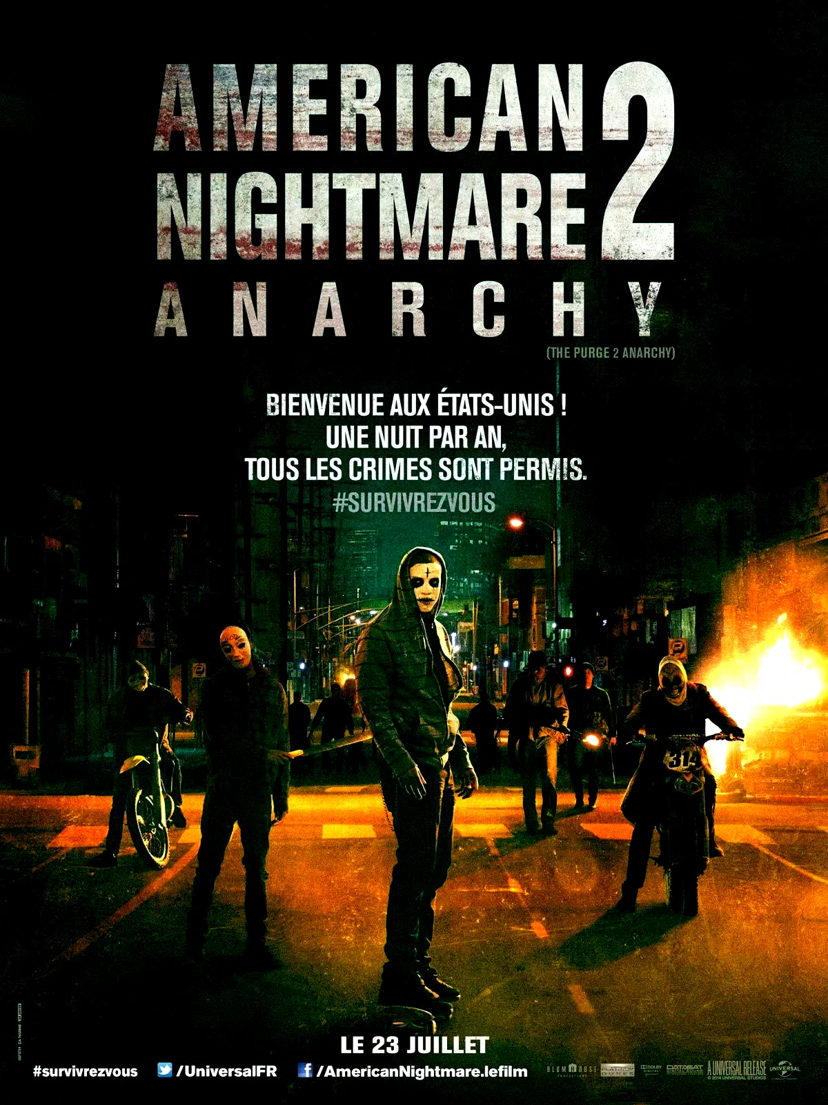 Affiche du film : American Nightmare : Anarchy