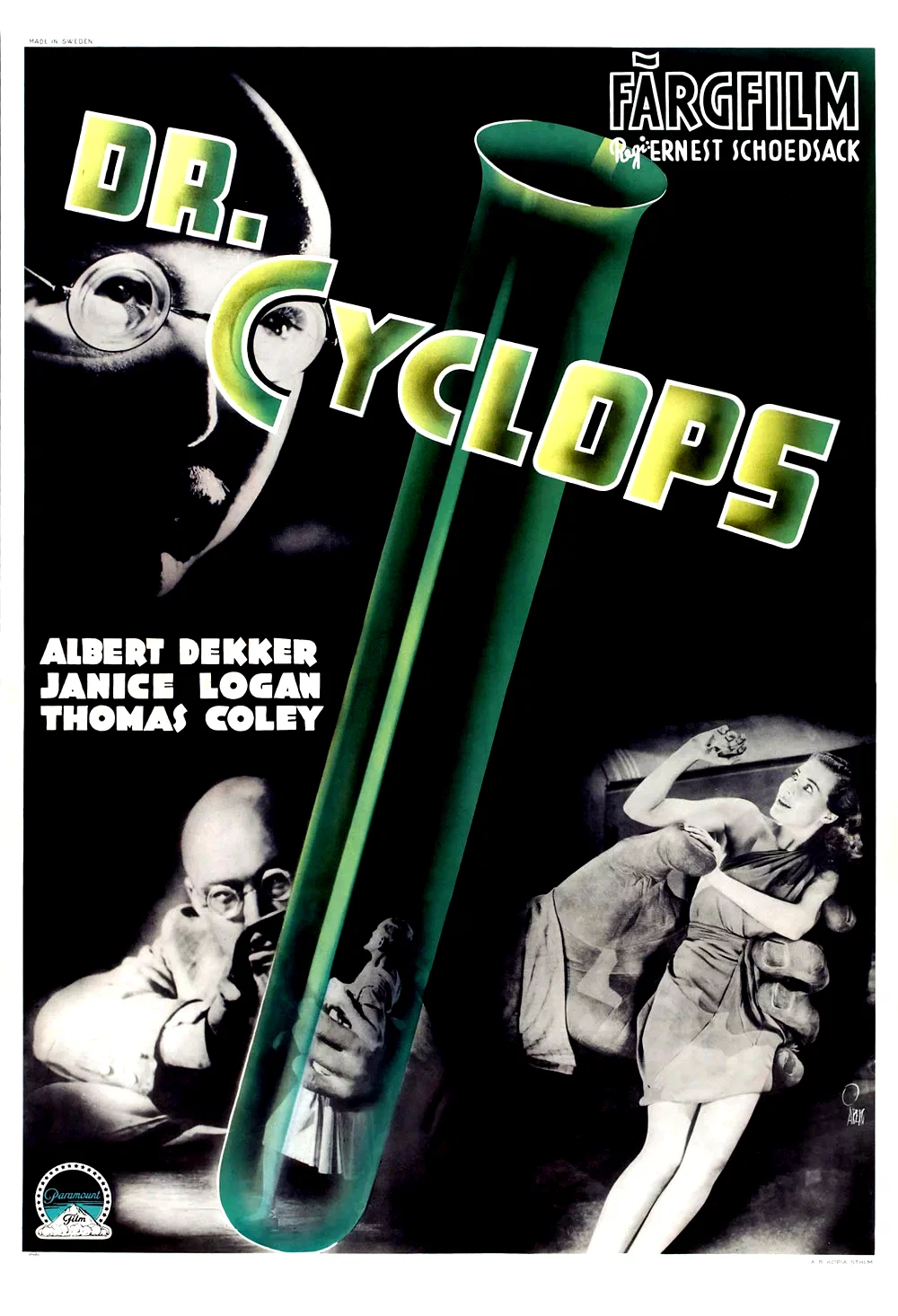 Affiche du film : Docteur cyclops