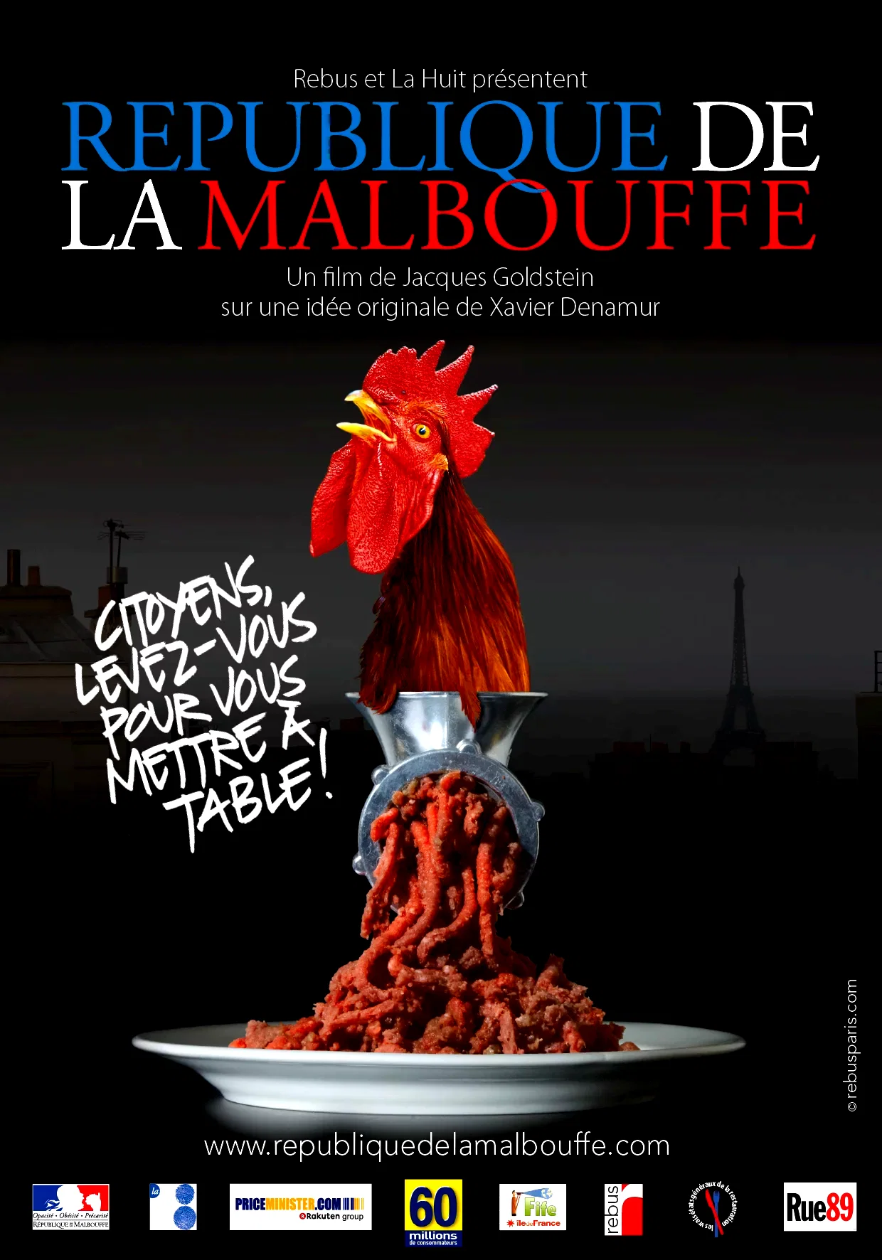 Affiche du film : La république de la malbouffe 