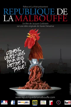 Affiche du film = La république de la malbouffe 