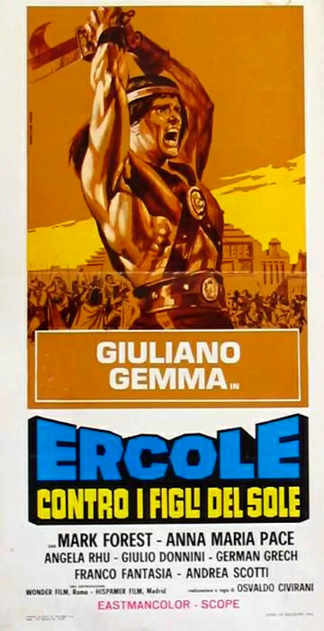 Affiche du film : Hercule contre les fils du soleil