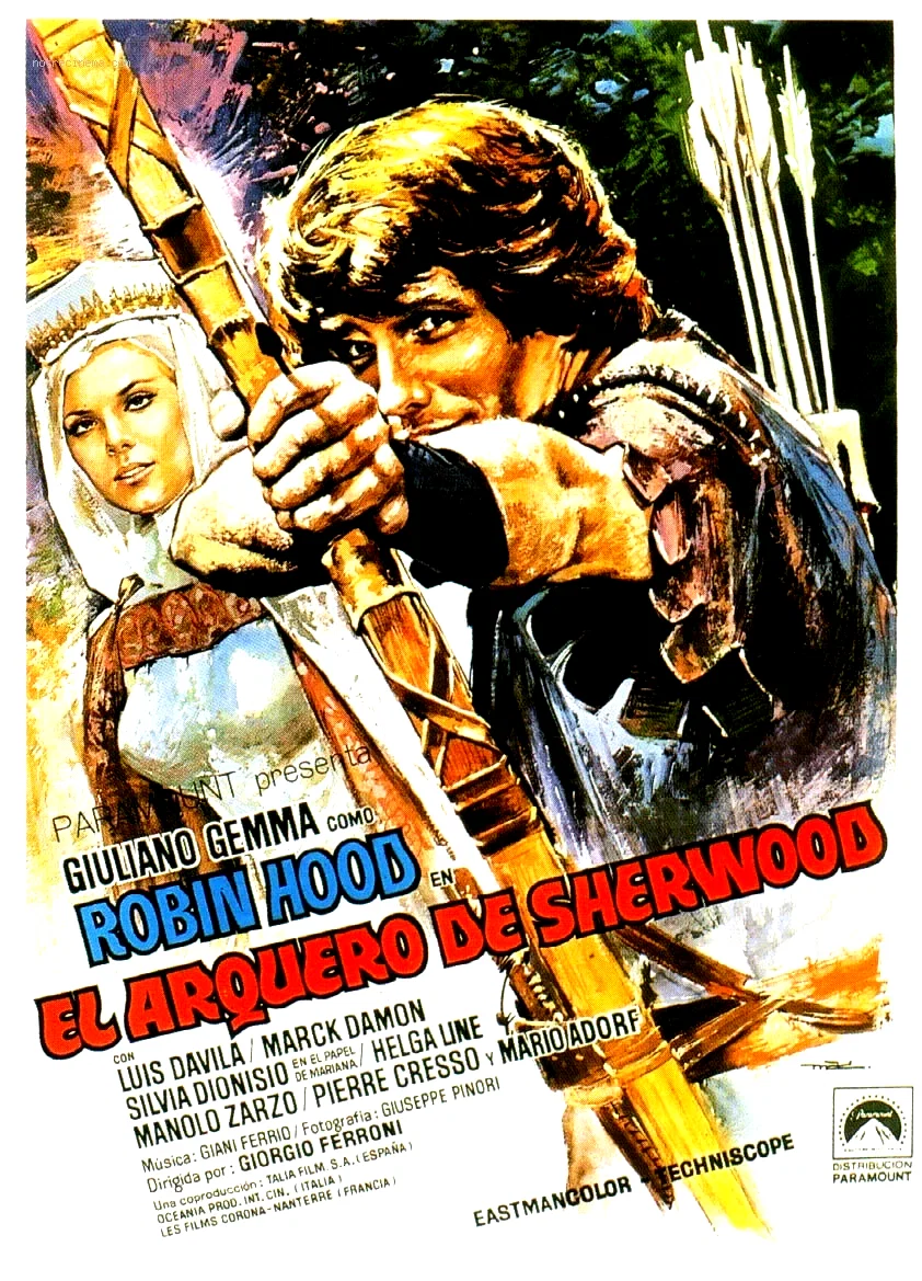 Affiche du film : La grande chevauchée de Robin des Bois
