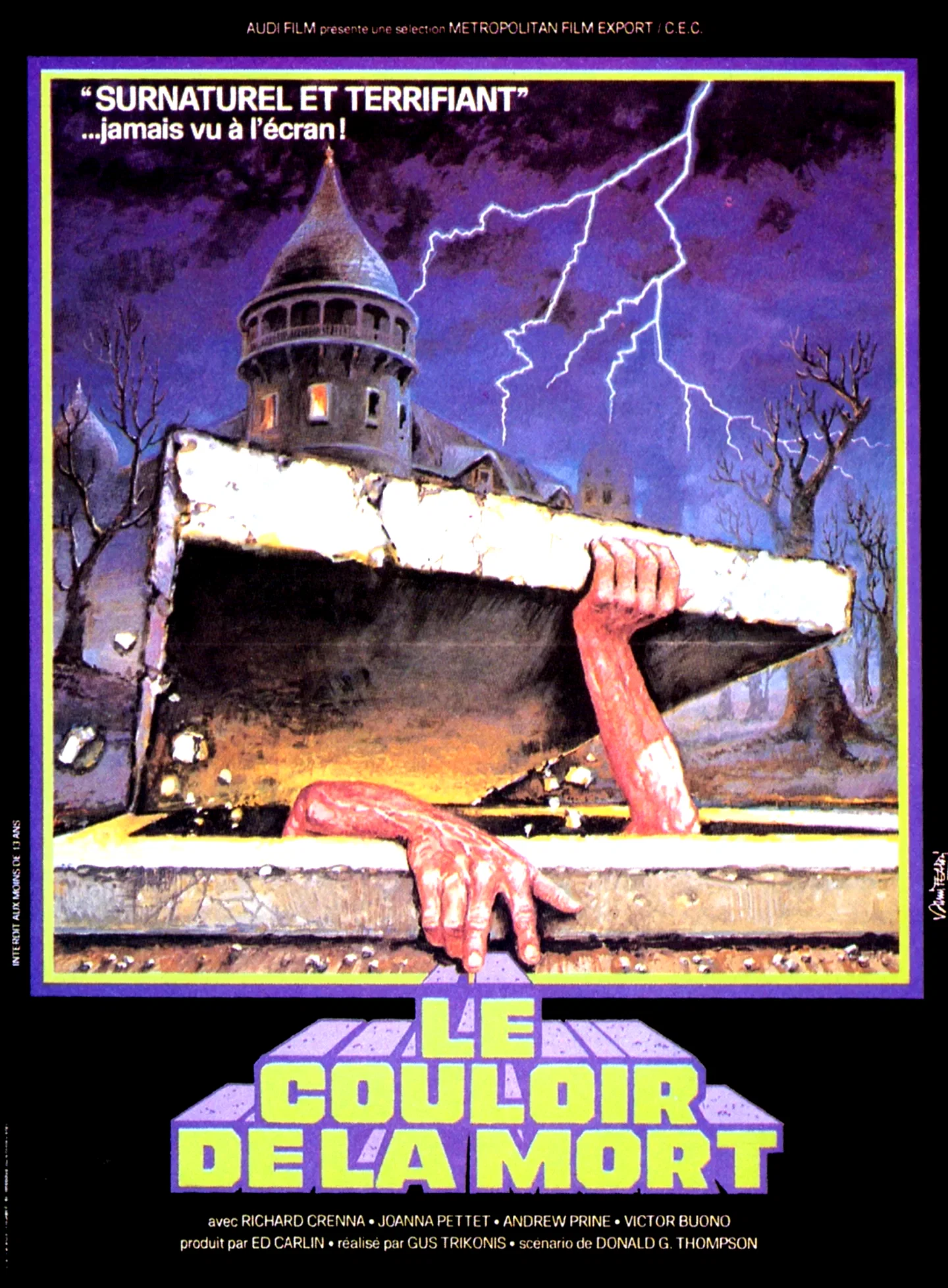 Affiche du film : Le couloir de la mort