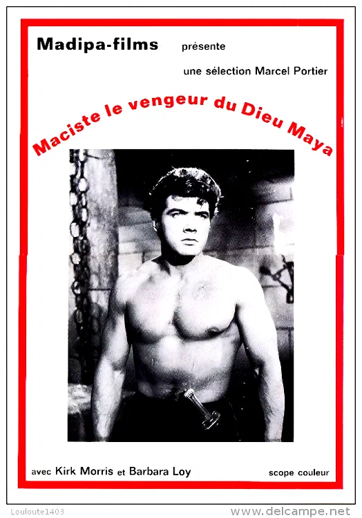 Affiche du film : Maciste vengeur du dieu maya