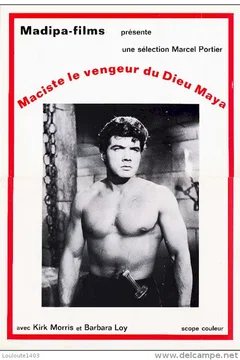Affiche du film = Maciste vengeur du dieu maya